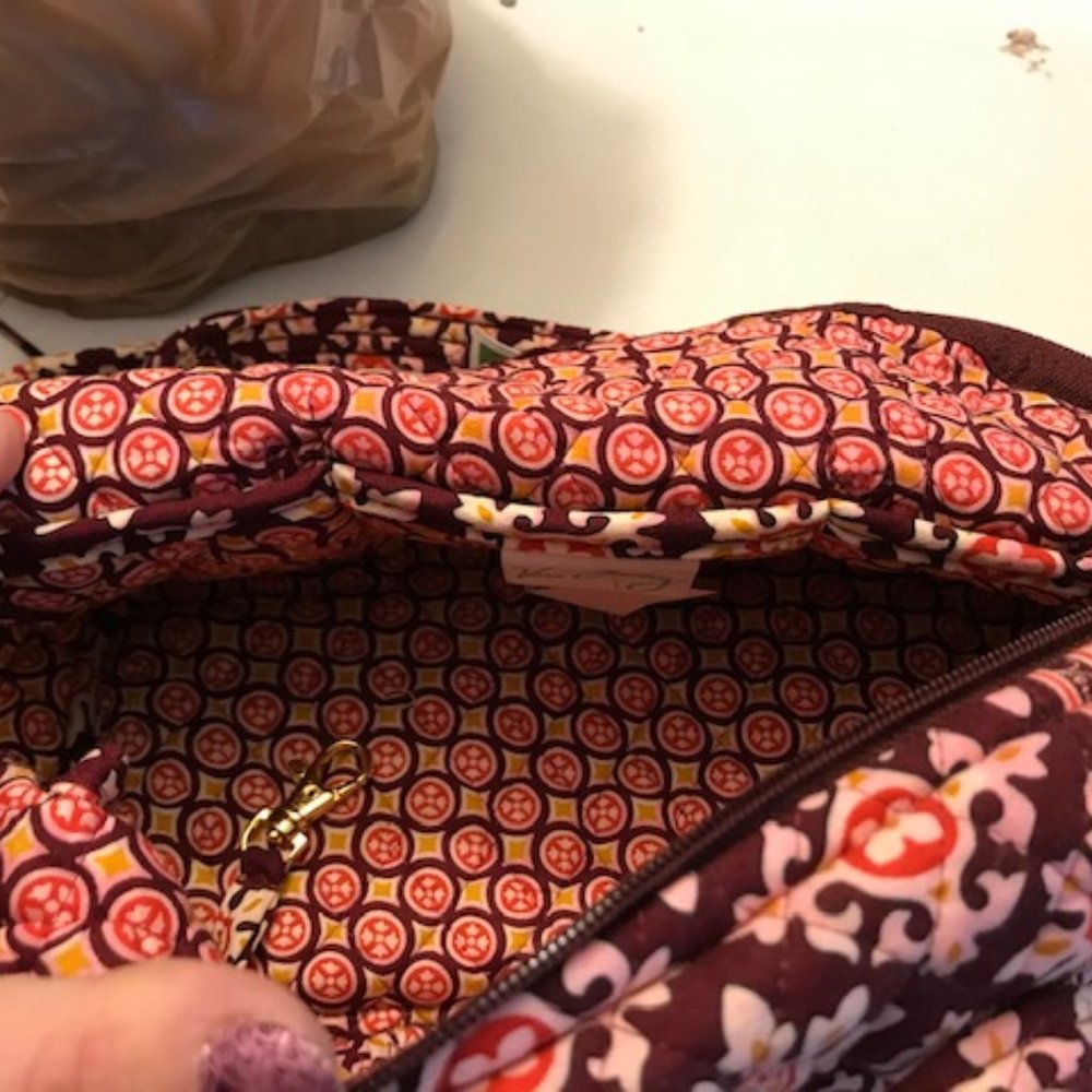 Vera Bradley Barrel Duffel Style Shoulder Bag